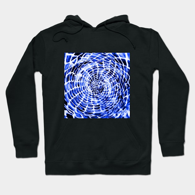 Entrance to the Blue Vortex Hoodie by Dead Moroz